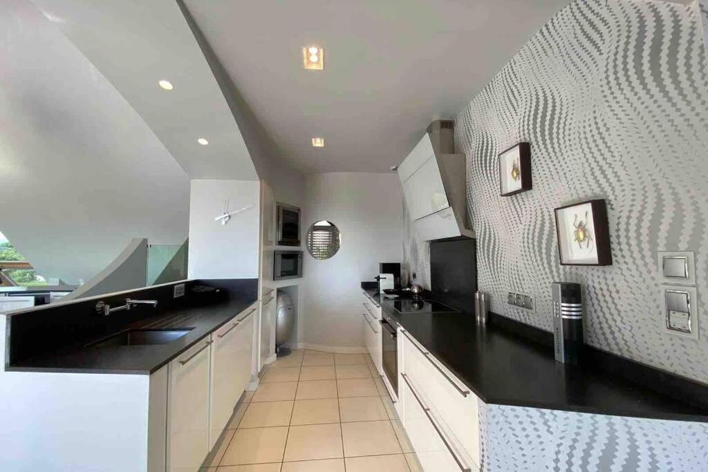 Appartement D'Exception Avec Vue Mer Gicquel Ngoại thất bức ảnh