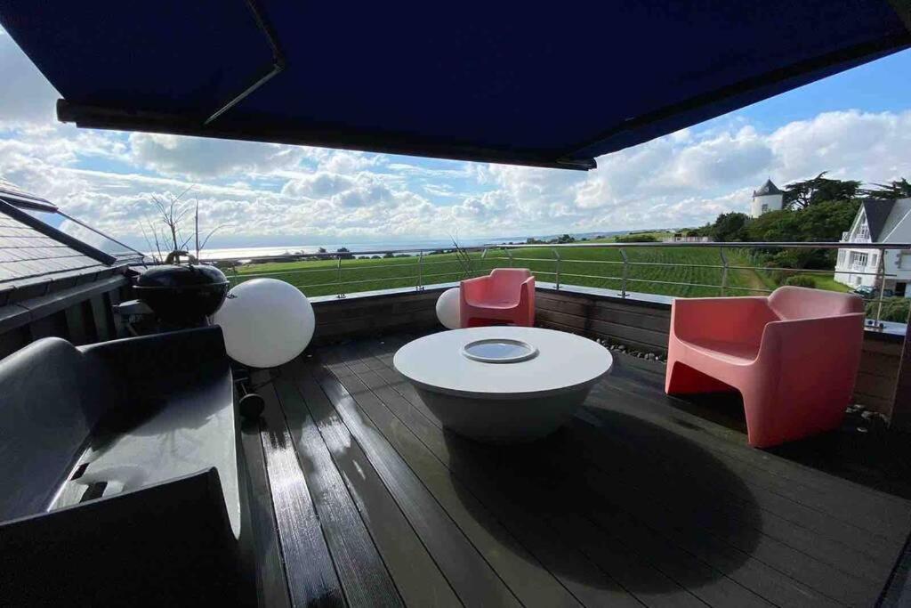 Appartement D'Exception Avec Vue Mer Gicquel Ngoại thất bức ảnh