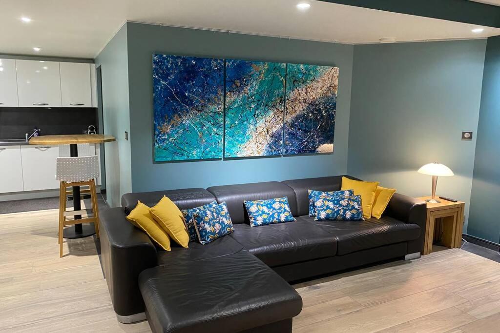Appartement D'Exception Avec Vue Mer Gicquel Ngoại thất bức ảnh